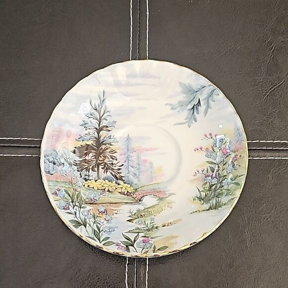 Vintage Royal Albert Country Scenes Bone China Cup and Saucer - Dovedale - Picture 5 of 6